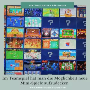Mama schreibt 'ne Liste Nintendo Switch Spiele im Familientest RingFit mini spiele Mario Party