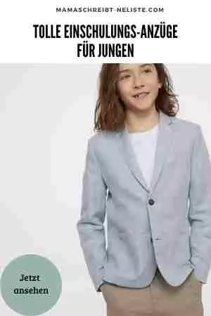 Einschulung Anzug für Jungen
