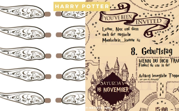 Harry Potter party Planung