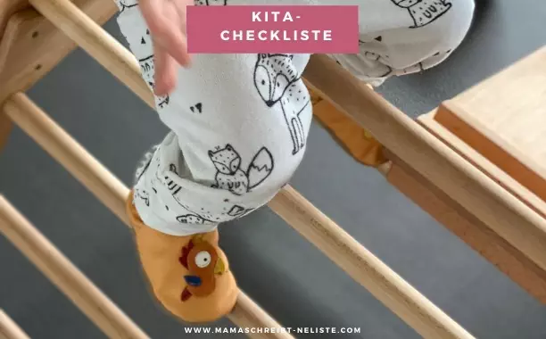 Deine Kita-Start Checkliste: Das braucht dein Kind wirklich