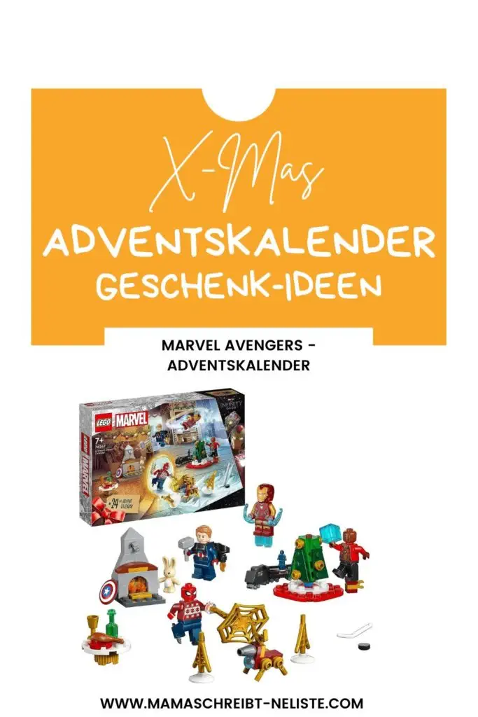 Marvel Avengers Adventskalender - Mamaschreitbneliste