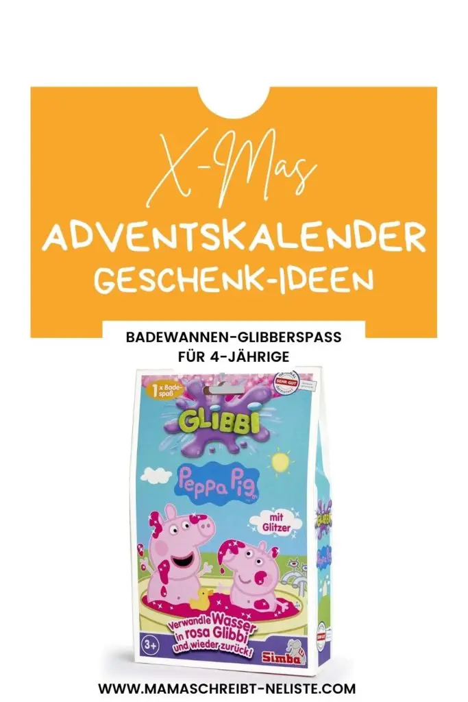 Badewannen-Glibberspaß Adventskalender Ideen - mamaschreibtneliste