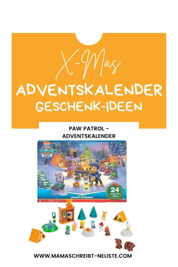 Paw Patrol Adventskalender - Mamaschreitbneliste