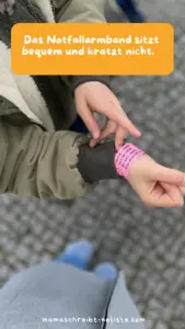 stickerkid notfallarmband Familienreisen