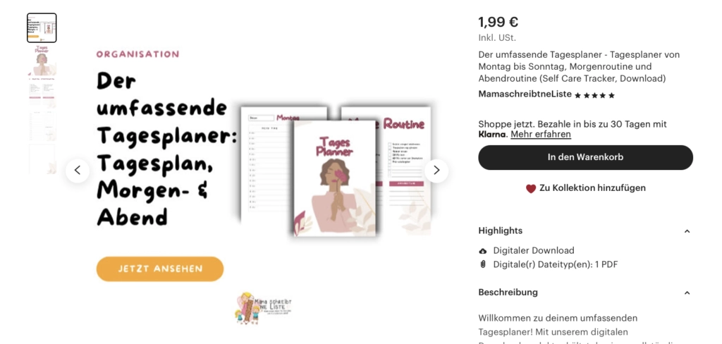 10 einfache Zeitmanagement Tipps für Mütter: Time-Blocking und mehr 4 Bildschirmfoto 2023 05 23 um 06.34.26 Mama schreibt ne Liste // Mama Tipps und Self Care