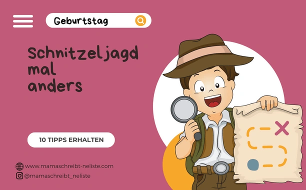 Ein unvergesslicher Kindergeburtstag mit Schatzsuche!