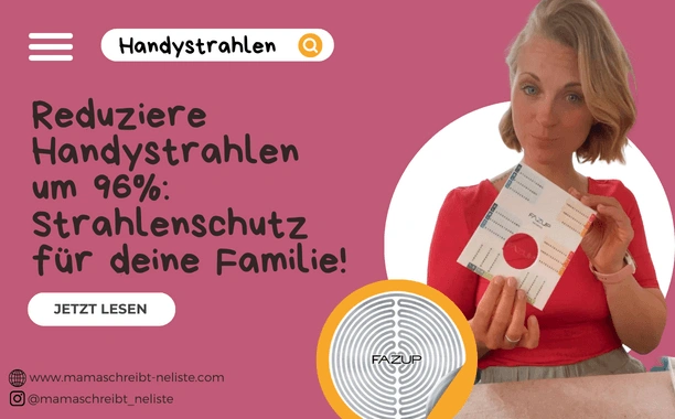 📱Reduziere Handystrahlen bis zu 96%: Strahlenschutz für deine Familie!
