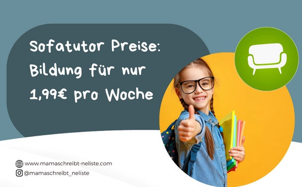 Sofatutor Kosten: Bildung für nur 1,99€ pro Woche