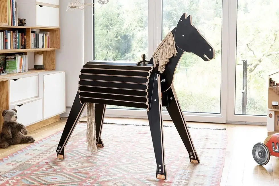 kitito Holzpferd Ostergeschenk Geschenke zu Ostern ferdi