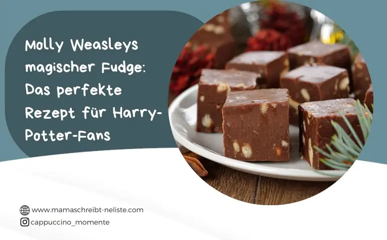 Entdecke das Rezept für Molly Weasleys magischen Fudge! Dieser köstliche Harry-Potter-Snack ist einfach zuzubereiten, vielseitig und perfekt für jede magische Party oder gemütliche Auszeit.