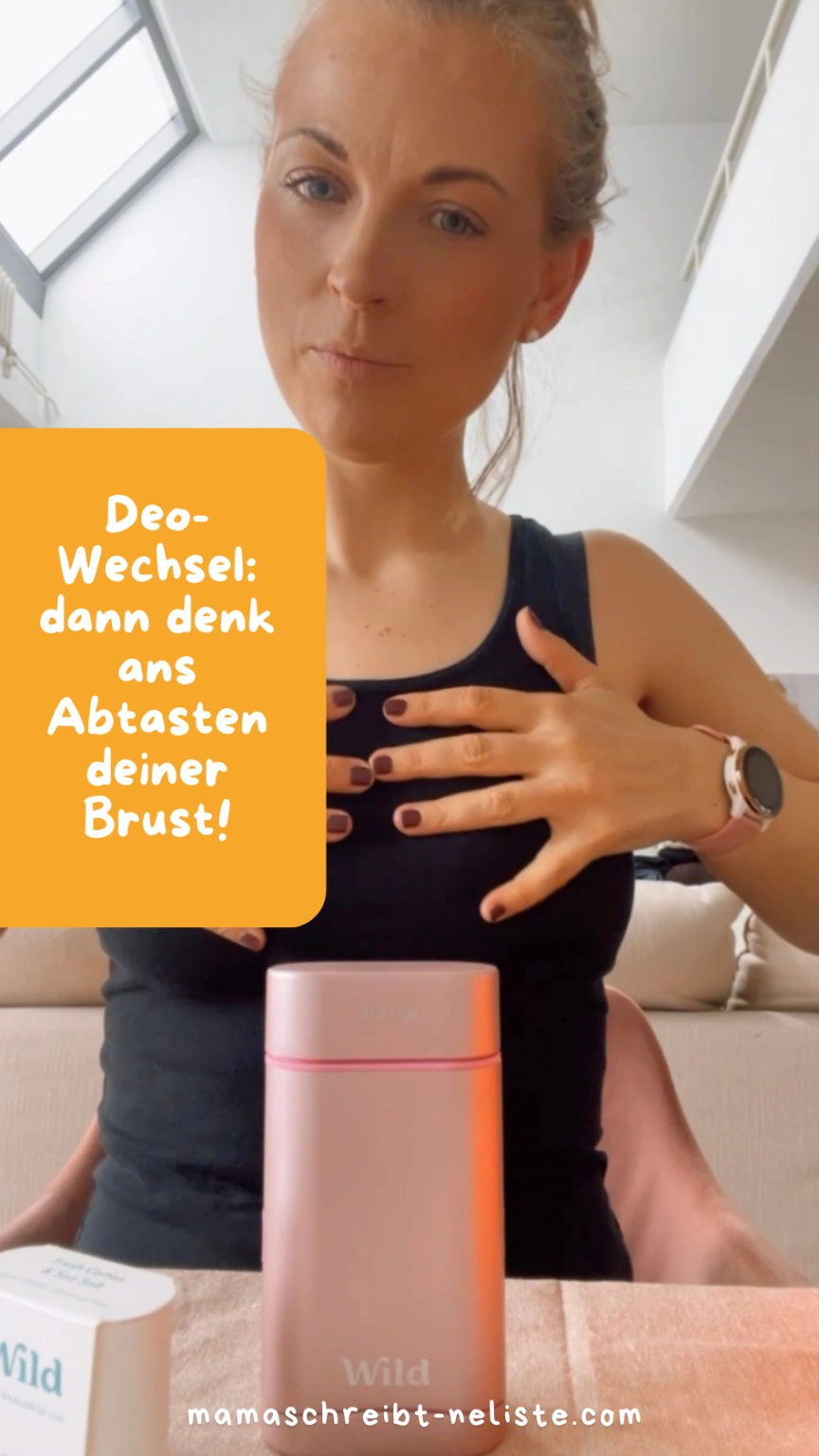 Wild Deo mit Message! 20 Rabatt und Aufklärung Brustkrebs
