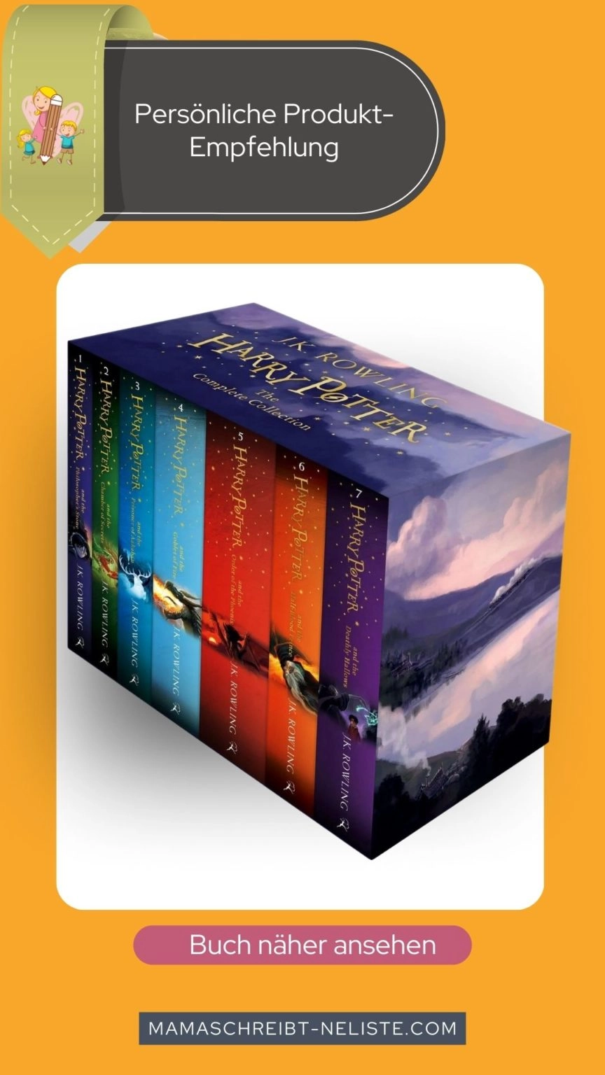 MamaEmpfehlung Harry Potter Bücher ab 8 Jahren? Wirklich?
