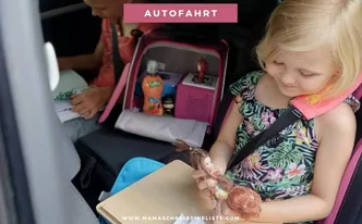 Kinder Autositz Reise Spieltisch Knietablett Pink